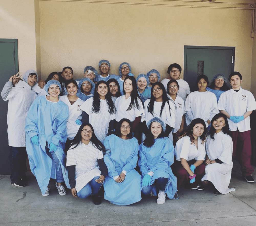 Health Academy Seniors group photo